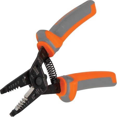 Klein Tools 7.7" Wire Stripper and Cutter 10-18 AWG Solid; 12-20 AWG Stranded 11055RINS