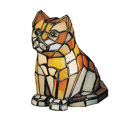 Meyda 7 Inch H X 4 Inch W X 6 Inch D  Cat Accent Lamp 11332