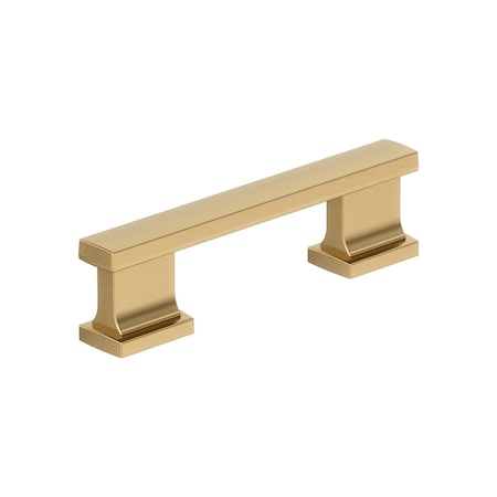 Amerock Triomphe 3 inch (76mm) Center-to-Center Champagne Bronze Cabinet Pull, 25PK 25VMP37090CZ