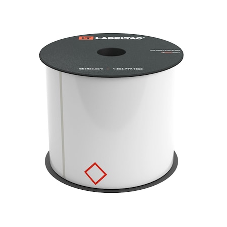 Labeltac GHS Die-Cut Labels, 4 and Pro Model 4in x 6in, 200 labels, 1 Diamond LT46GHS1-V2