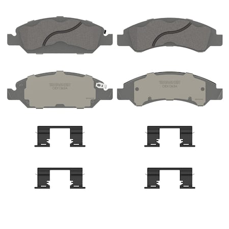 Wagner Brake OEX Front Disc Brake Pad Set Premium Ceramic, OEX1363A