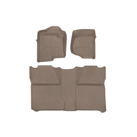 Weathertech Tan, Front and Rear FloorLiner HP 45066-1-0IM
