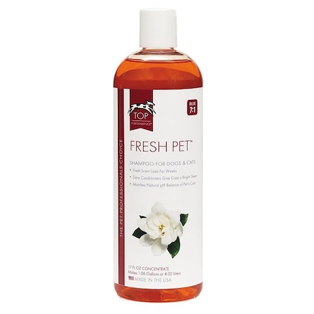 Top Performance TP562-17 Pet Shampoo, Liquid, Red, Fresh, 17 oz, Bottle TP562 17