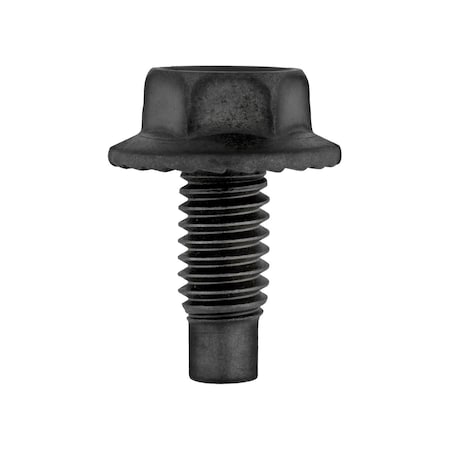 Auveco 5/16in-18 x 3/4in Hex Washer Head Spin Lock Bolts, 100PK 3615
