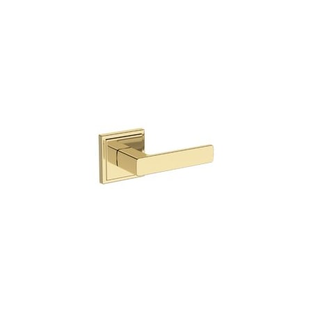 Baldwin Residential Door Levers Passage Right Hand Non-Lacquered Brass PSSHASSR031