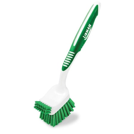 Libman Big Job Kitchen Brush, 7/8 in L Trim, 3 in W Brush, Polymer Bristle 1042