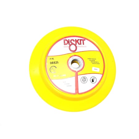 Diskit Diskit Abrasive Sanding Pad 06529: Firm, 6", hook, 0 Hole, Flex Profile MADE IN USA 06529