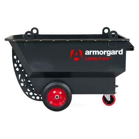 Armorgard Rubble Truck 400L. 30-in. x 57-in. x 34-in. 13.5 Cubic Foot, 1650 lbs capacity RT400-CK GWG311637