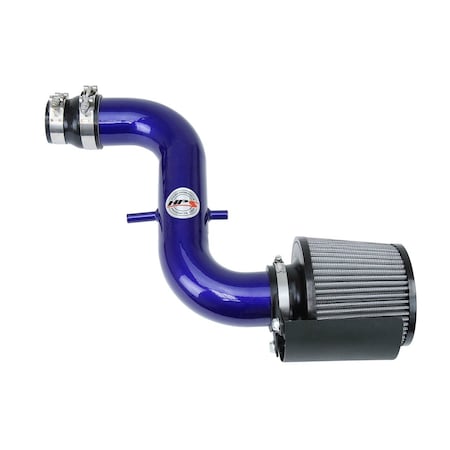 Hps Performance Air Intake Kit with Heat Shield, Blue, 827-526BL