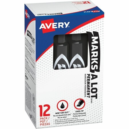 Avery Dennison MARKER, MARKSALOT, REG, BK 07888