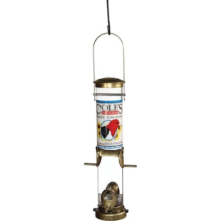 Coles Feeder Wild Bird Tube 4 Port TT04