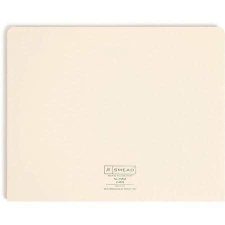 Smead File Jacket, 8-1/2 x 11", Straight Tab, 2"Expandable, PK50 75560