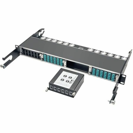 Eaton Tripp Lite Series 100Gb/120Gb to 40Gb Breakout Cassette, x2 24-Fiber MTP/MPO Male with Pins to N484-2M24-6M12