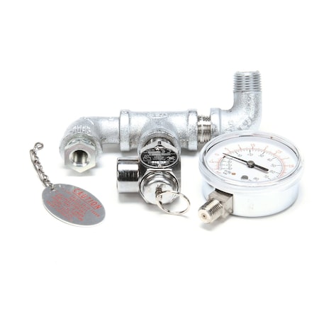 Groen RELIEF VALVE WITH GAUGE 139395
