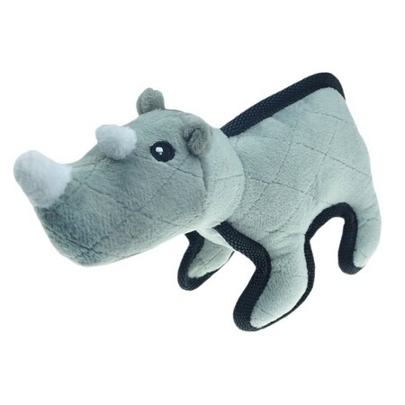 Pet Park Blvd Dog Toy, S, Chew Toy, Tuffimals Rhino US2021 14 20