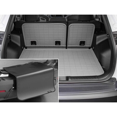 Weathertech Grey  Seatback Cargo Liners HP With Bumper Protector, 2019 - 2025 Toyota  RAV4 421507IMSK
