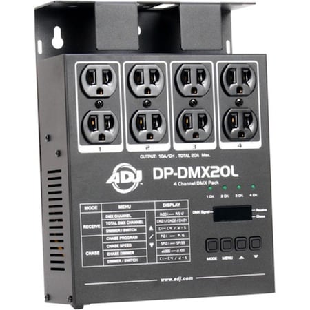 Adj 4 Channel DMX Dimmer Pack AD489773