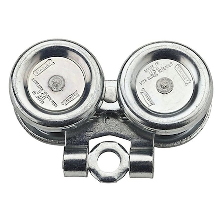 National Hardware National Hardware N196-360 Box Rail Truck, Steel, Zinc N196-360