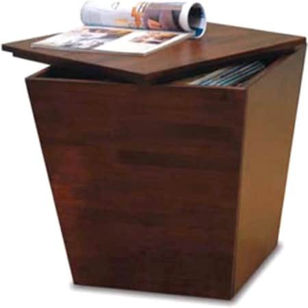 Winsome Antique Walnut Beechwood CUBE TAPERED 94418