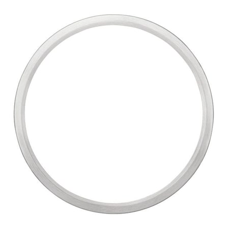 Keystone Clip-on trim | Brushed nickel | Used on 9" Series A Round LED Surface Mount Downlight KT-SMLED-9RA-BN-TRIM
