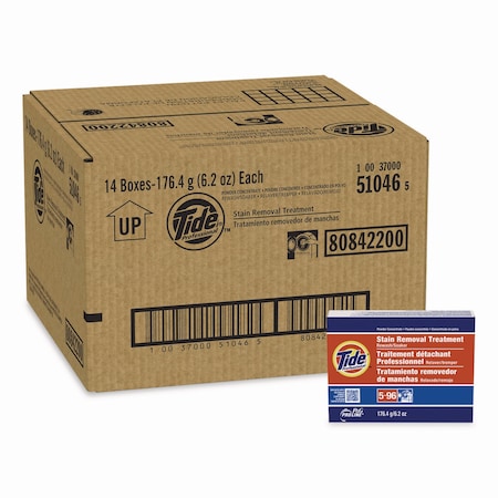 Tide Professional Stain Removal Treatment Powder, 7.6 oz Box, PK14 51046