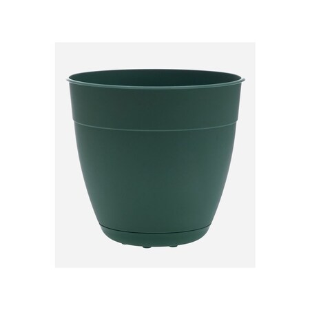 Bloem Dayton Ocean Planter, 6 in Dia, Round, Plastic, Turtle Green DAY0655