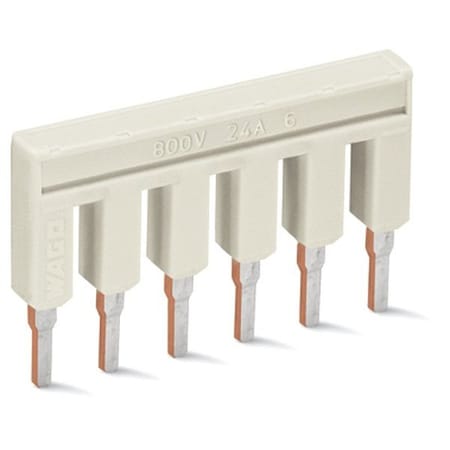Wago Terminal Block, 1.161" L, 1.16" W, Gray 2002-406