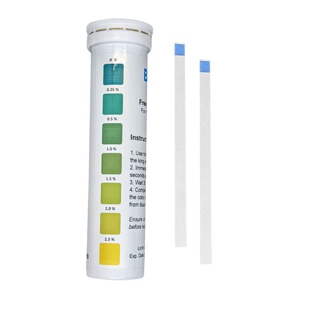 Bartovation Free Fatty Acids 0-2.5% FFA for Deep Frying Oil [Vial of 50 Strips] JSS01V50