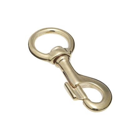 National Hardware 3172BC Series Bolt Snap, 225 lb Working Load, Solid Bronze N258-590