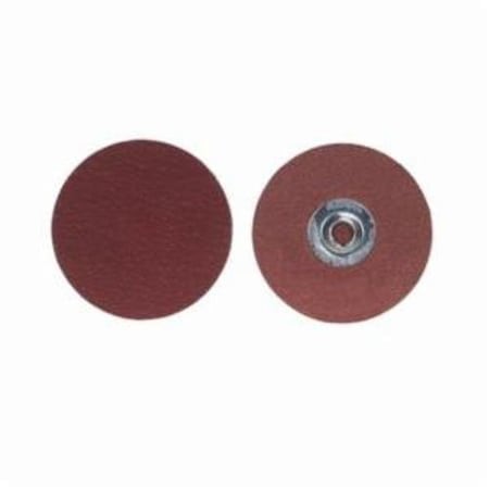 Merit POWERLOCK ULTRA CERAMIC PLUS COATED ABRASIVE QUICK-CHANGE DISC, 4 IN DIA, 80 08834163390