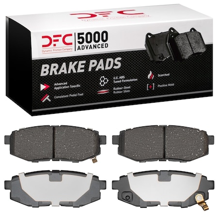 Dfc 5000 Advanced, Disc Brake Pad Set,  1551-1124-00