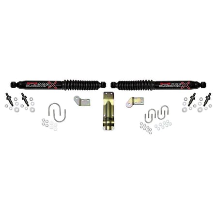 Superjock Replacement Steering Stabilizer Kit for 2005-2014 F250-F350, Black SU2471915