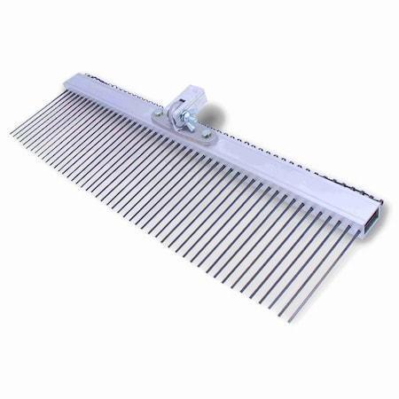 Marshalltown 24 in Flat Wire Texture Broom; 1 in Tine Spacing 14854