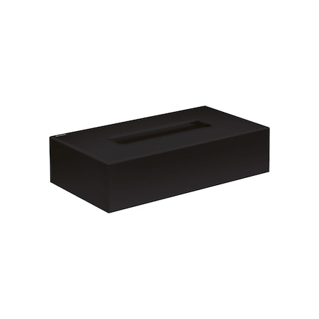 Axor Universal Circular Tissue Box in Matte Black 42873670