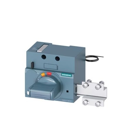 Siemens front mounted rotary operator standard with door interlock IEC IP30/40 24 V 3VA9157-0EK23