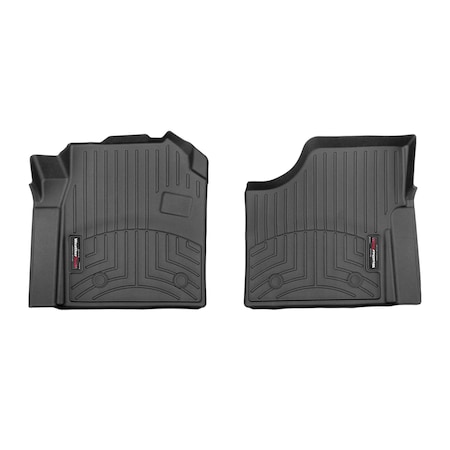 Weathertech Black, Front FloorLiner for Vinyl Floors 4416251V