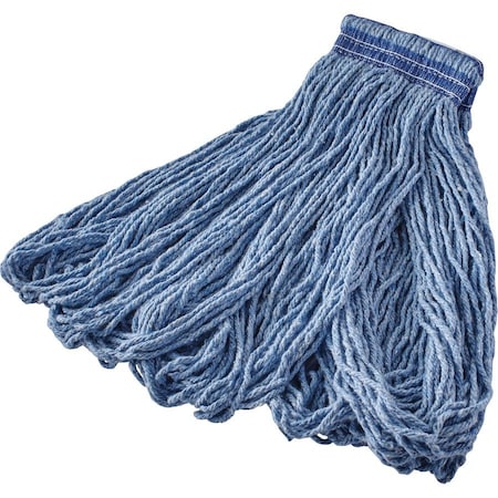 Rubbermaid Commercial Universal Headband Blend Wet Mop, Cotton, Synthetic Yarn, Woven, 12PK E238