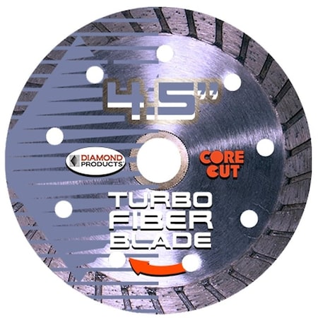 Diamond Products BLADE CEMENT TURBO FIBER 4.5IN 1078
