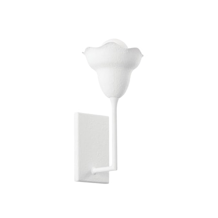 Hudson Valley Lighting Alora 6.5 in. Wall Sconce White Plaster 1281-WP