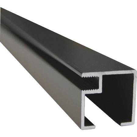 Screen Tight MINItrack 3/4''x8 ' Bronze Aluminum Porch Screening System MT8B