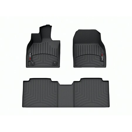 Weathertech Black, Front and Rear Floorliners 441798-1-2