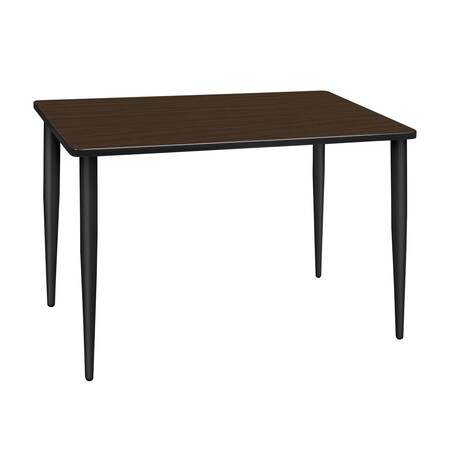 Regency Kahlo Training Seminar Table, 48 in W, 24 in L, Neo Walnut MTPL4824NWBK