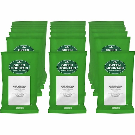 Green Mountain Coffee , Ground, Wild Mountain Blueberry Coffee, 2.2 oz, 50PK 4783
