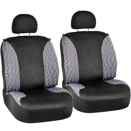 Bell Seat, Black/Gray, 7" L, 4-1/2" W, PR 22-1-58228-9