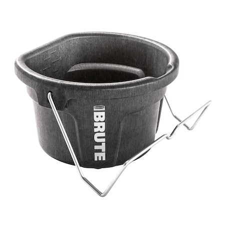 Rubbermaid Commercial Back Bucket, 2 gal, Round 2220947