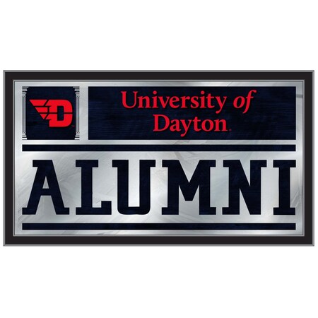 Holland Bar Stool Co University of Dayton 26" x 15" Alumni Mirror MAlumDytnUn