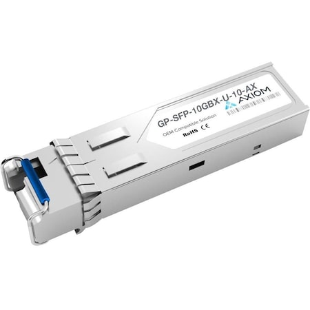 Axiom 10Gbase-Bx10-U Sfp+ For Force10 GP-SFP-10GBX-U-10-AX