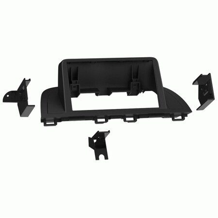 Metra Electronics Double DIN Black Stereo Dash Kit for 2014 Up Mazda3 MET95-7526B