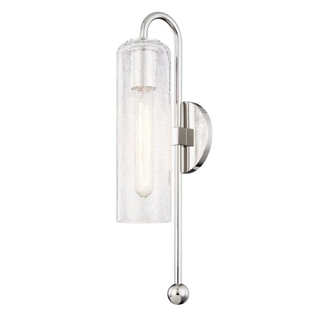 Mitzi Skye 1 Light Wall Sconce 4.75 In. Polished Nickel H222101-PN