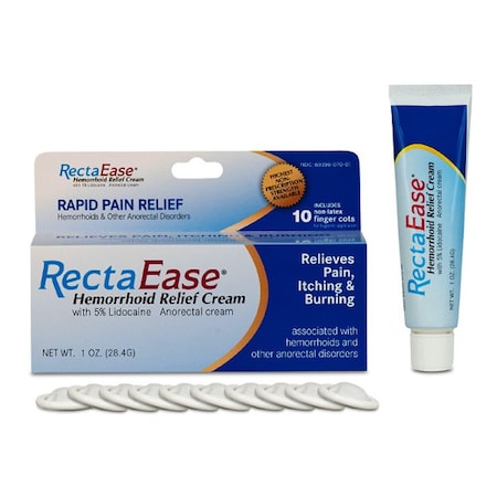 Trifecta Pharmaceuticals Usa Hemorrhoid Relief Lidocaine Cream 5%, 28.4gm 69396007001